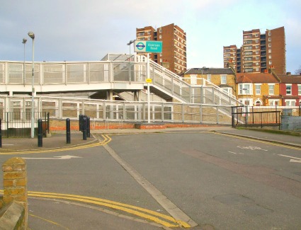 Elverson Road Tube Station, London